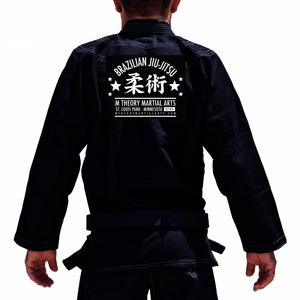 M-Theory Martial Arts Academy Kids Gi - Black #1713 A
