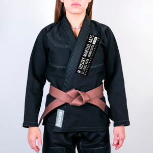 M-Theory Martial Arts Academy Women's Gi - Black #1713 A