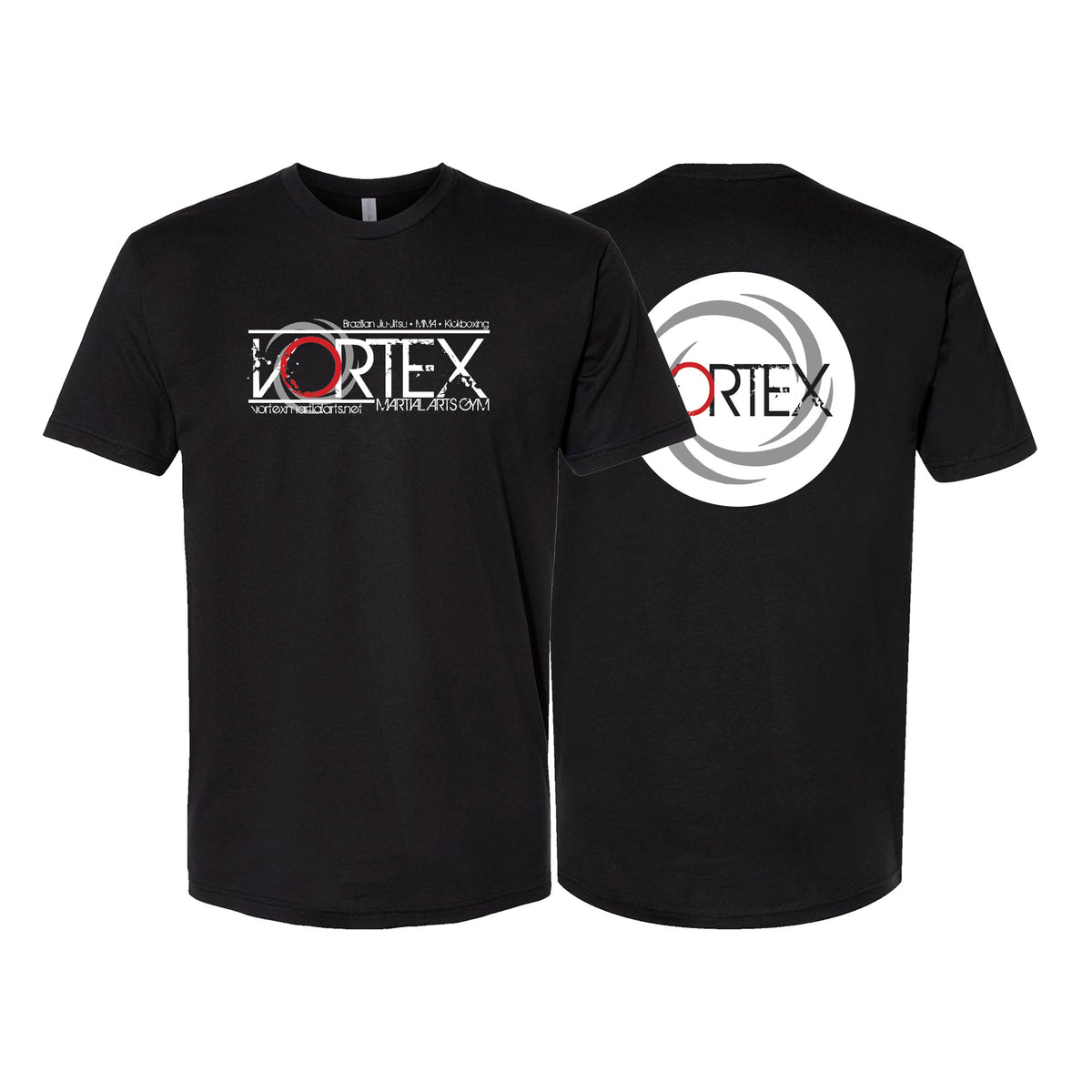 Vortex Martial Arts Gym Next Level Adult Shirts #8112 A