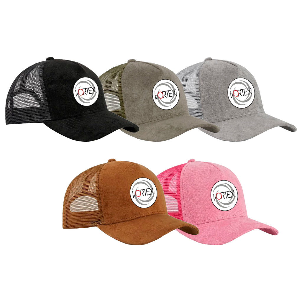 Vortex Martial Arts Gym Suede Trucker Hat #8112 A