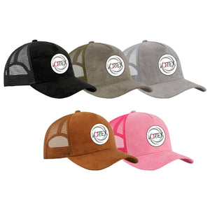Vortex Martial Arts Gym Suede Trucker Hat #8112 A
