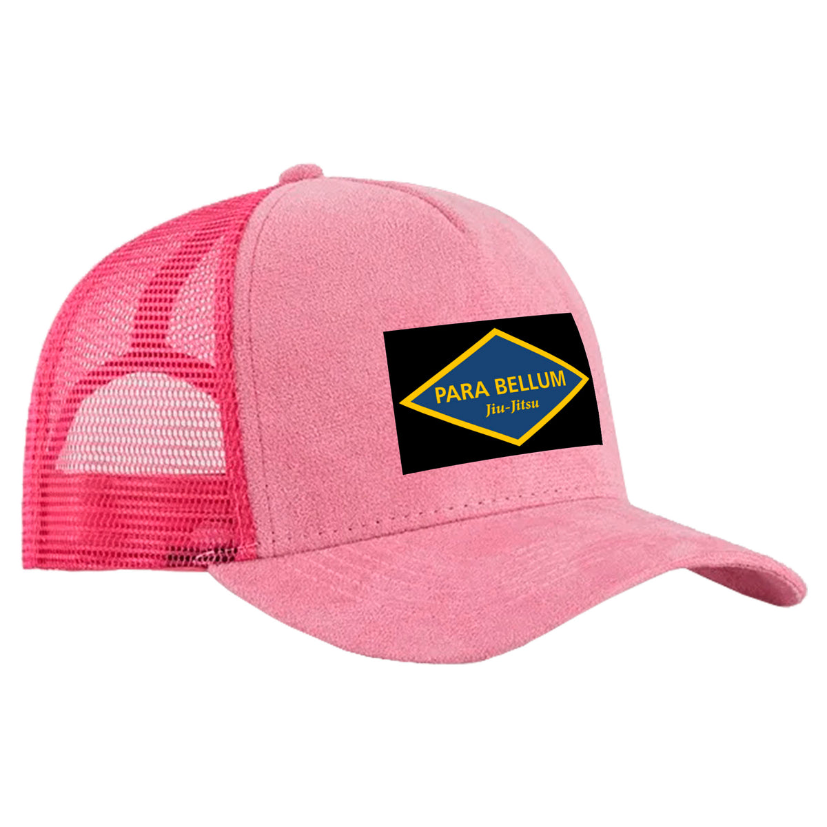 Para Bellum Suede Trucker Hat #8113 B (Jiu Jitsu)