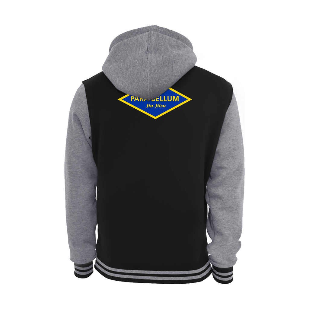 Para Bellum Academy Varsity Zip-Up Hoodie #8113 B (Jiu Jitsu)