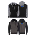 Para Bellum Academy Varsity Zip-Up Hoodie #8113 B (Jiu Jitsu)