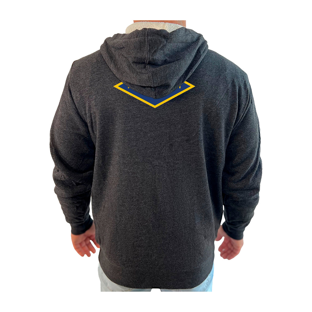 Para Bellum Academy Sherpa Lined Zip-Up Hoodie #8113 E