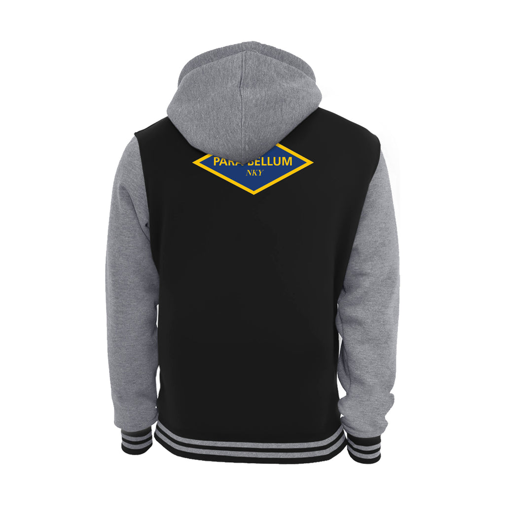 Para Bellum Academy Varsity Zip-Up Hoodies #8113 E