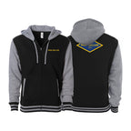 Para Bellum Academy Varsity Zip-Up Hoodies #8113 E