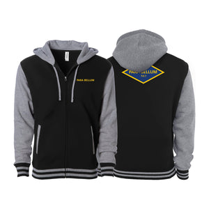 Para Bellum Academy Varsity Zip-Up Hoodies #8113 E