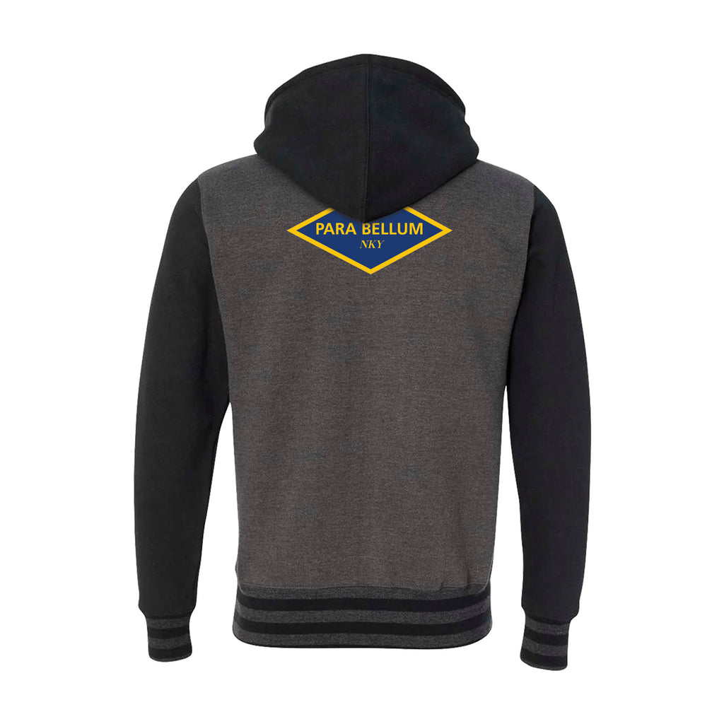 Para Bellum Academy Varsity Zip-Up Hoodies #8113 E