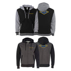 Para Bellum Academy Varsity Zip-Up Hoodies #8113 E