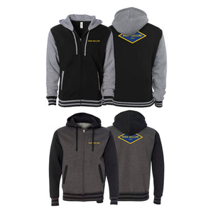 Para Bellum Academy Varsity Zip-Up Hoodies #8113 E