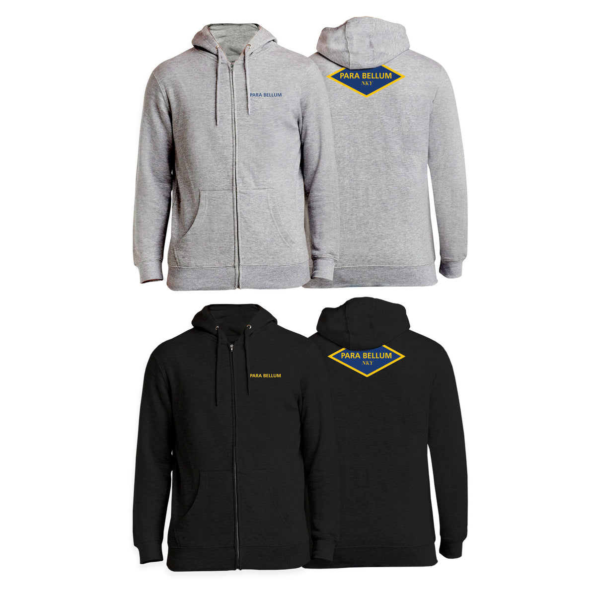 Para Bellum Academy Zip-Up Hoodies #8113 E