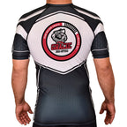 Lineage BJJ Academy Rash Guards Black/White #8114 A