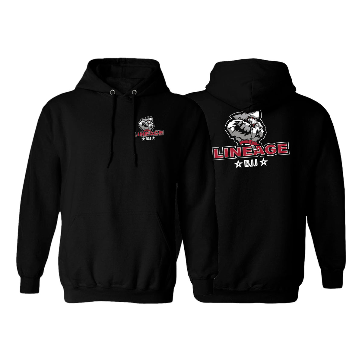 Lineage BJJ Academy Sweater Hoodie #8114 B