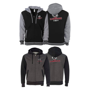 Lineage BJJ Academy Varsity Zip-Up Hoodies #8114 B