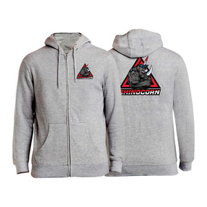 Lineage BJJ Zip-Up Hoodies #8114 C (Rhinocorn)