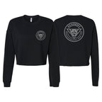 The Academy Maine Women's Cropped Crewneck Sweatshirt #8115 A