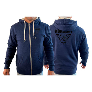 The Academy Maine Academy Sherpa Lined Zip-Up Hoodie #8115 C