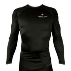 Absolute Grappling All Black Rash Guards Long Sleeves #8116 A