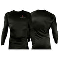Absolute Grappling All Black Rash Guards Long Sleeves #8116 A