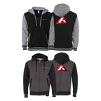 Absolute Grappling Varsity Zip-Up Hoodies #8116 B (Set up No. 2)
