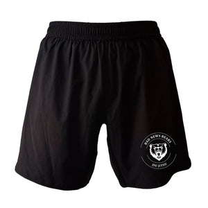 Bad News Bears Jiu-Jitsu All Black Custom Shorts 2.0 #8117 A