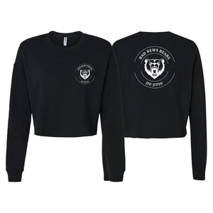 Bad News Bears Jiu-Jitsu Women's Cropped Crewneck Sweatshirt #8117 A