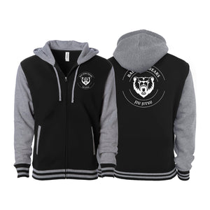 Bad News Bears Jiu-Jitsu Academy Varsity Zip-Up Hoodies #8117 A