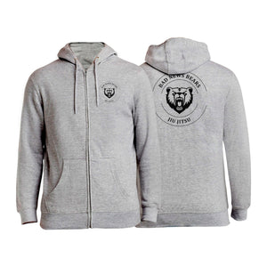 Bad News Bears Jiu-Jitsu Academy Zip-Up Hoodies #8117 A