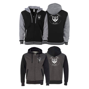 Bad News Bears Jiu-Jitsu Academy Varsity Zip-Up Hoodies #8117 A