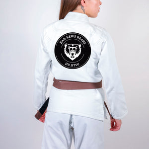 Bad News Bears Jiu-Jitsu Academy Women's Gi - White #1529 A