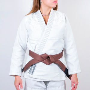 Bad News Bears Jiu-Jitsu Academy Women's Gi - White #1529 A