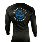 Driftless All Black Custom Rash Guards Long Sleeves #8118 A