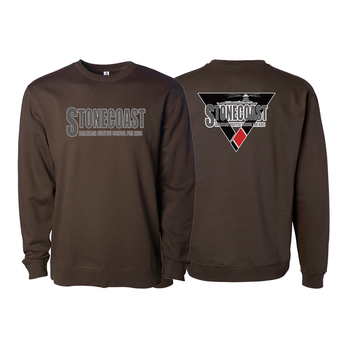 Stonecoast Brazilian Jiu Jitsu Academy Crewneck Sweatshirt #8119 A