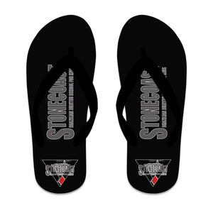 Stonecoast Brazilian Jiu Jitsu Academy Flip Flops #8119 A
