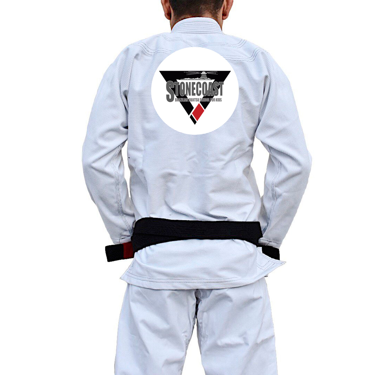 Stonecoast Brazilian Jiu Jitsu Academy Kids Gi - White #482 A