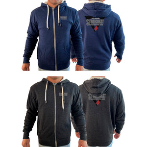 Stonecoast Brazilian Jiu Jitsu Academy Sherpa Lined Zip-Up Hoodie #8119 D