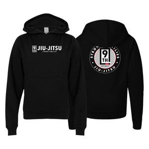9th Jiu Jitsu Academy Sweater Kids Hoodie #8120 B