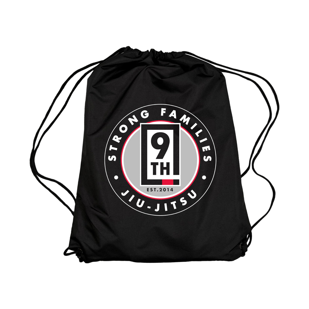 9th Jiu Jitsu Drawstring Bags #8120 B