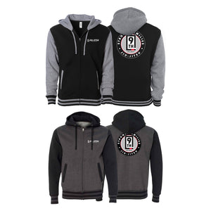9th Jiu Jitsu Varsity Zip-Up Hoodies #8120 D