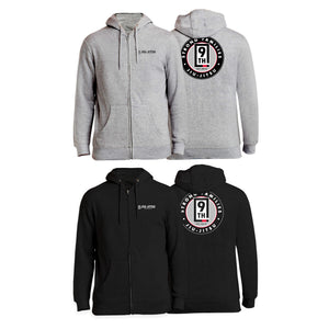 9th Jiu Jitsu Zip-Up Hoodies #8120 D