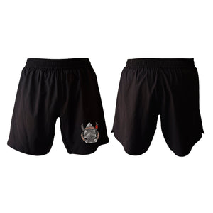 Pallaton BJJ All Black Custom Shorts 2.0 #8121 A