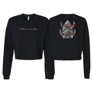 Pallaton BJJ Women's Cropped Crewneck Sweatshirt #8121 A