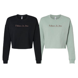 Pallaton BJJ Women's Cropped Crewneck Sweatshirt #8121 A
