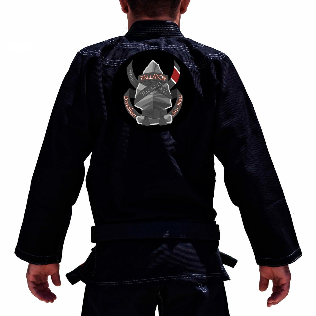 Pallaton BJJ Academy Kids Gi - Black #1091 A
