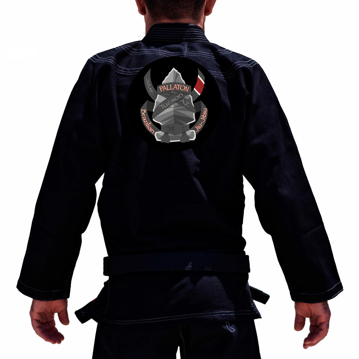 Pallaton BJJ Academy Kids Gi - Black #1091 A