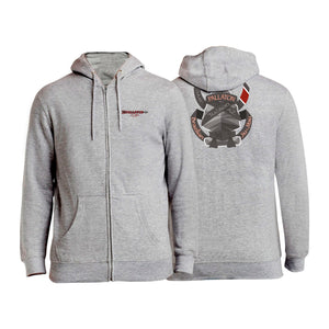 Pallaton BJJ Academy Zip-Up Hoodies #8121 D