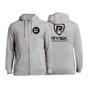 RYSK BJJ Academy Zip-Up Hoodies #8122 B