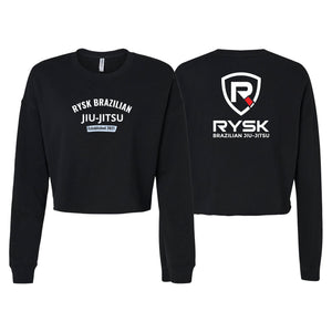 RYSK BJJ Women's Cropped Crewneck Sweatshirt #8122 H