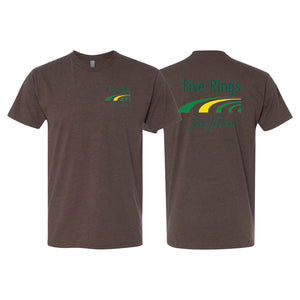 Five Rings Jiu Jitsu Next Level CVC Shirt #8123 A